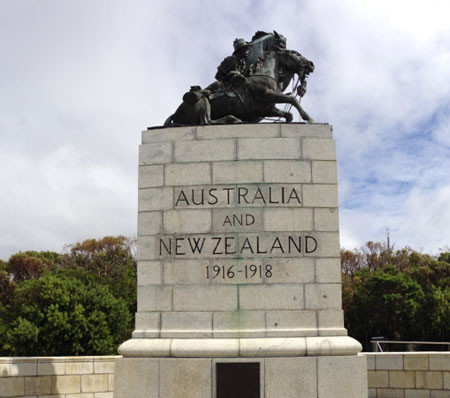 ANZAC Desert Corp Memorial, Mount Clarence