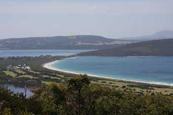 Bibbulmun Track at Mount Clarence, close to the Southern Terminus in Albany