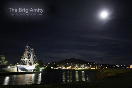 Brig Amity Replica - Albany History