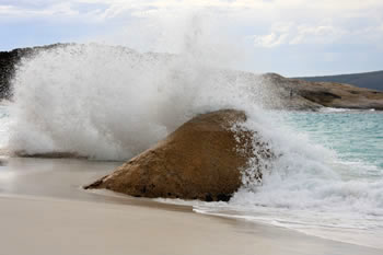 Waterfall Beach Falls at Two People's Bay National Park