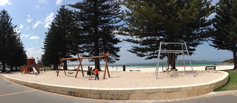 Picnic Benches, Middleton Beach, Albany Australia