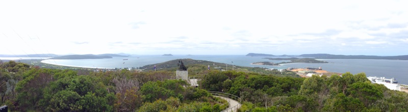 Overlooking ALbany WA and King George Sound