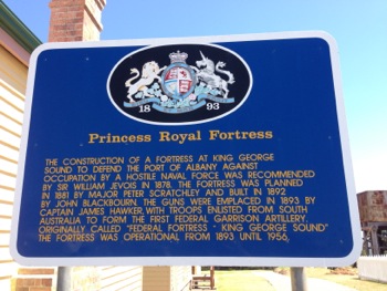 Princess Royal Fortress, Albany, WA