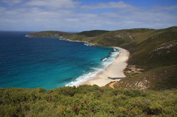 Shelley Beach from the Lookout, West Cape Howe