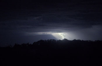 Lightening over the Wilson Inlet, Denmark Western Australia